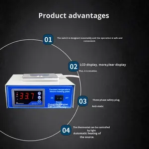 Incubateur à température constante à affichage numérique, équipement de chauffage électrique pour la collecte et l'insémination artificielle de sperme de truie - Product Image 2