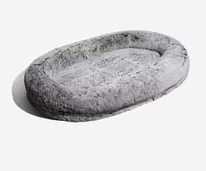 Bequemes Großes Ovales Hundebett für Menschen für tiefen Schlaf für große Hunde Weiches Flauschiges Orthopädisches Schaumstoff-Hundebett in Menschengröße - Product Image 5