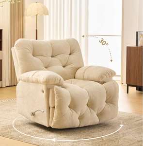 Sillón Reclinable Multifuncional Eléctrico para Masajes, Sofá Individual de Descanso, Silla Mecedora para Hoteles y Cabañas - Product Image 2