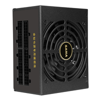 SAMA-fuente de alimentación 80plus gold, suministro de energía SFX de 500w con mini estructura modular fuerte, ventilador silencioso de alta calidad y buen aspecto