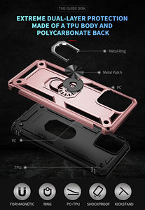 Funda de teléfono con armadura a prueba de golpes para Motorola Edge Plus 2022 S30 S 2023 Edge 20 Lite Edge 20 30 Pro 2024 2021, funda de parachoques con soporte de anillo - Product Image 3