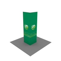 Tour d'affichage publicitaire LED rétroéclairée en aluminium SEG avec impression couleur intégrale pour salon professionnel