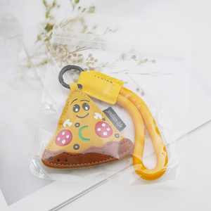 LLavero de cuero de hamburguesa de comida bonita de dibujos animados exquisito pequeño regalo para parejas colgante de mochila escolar de celebrante de <span class=keywords><strong>Internet</strong></span> - Product Image 4