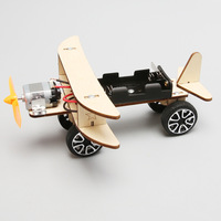 Modèle d'avion électrique à planeur en bois T-M218 Albatros, artisanat scientifique et technologique, matériel expérimental, jouet DIY