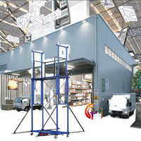 Échafaudage pliable - Treuil de construction électrique avec câble télescopique 220V Neuf