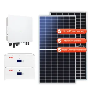 Produsen energi terbarukan menyediakan layanan satu atap sistem tenaga surya hibrida 10KW