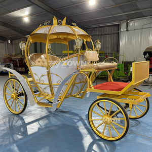 European Elegant Princess High-quality Cinderella Carriage for Sale/wedding Personalized Pumpkin Carriage Special Transport - Product Image 6