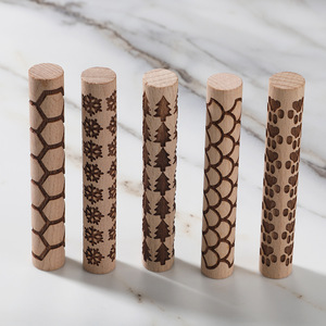 Piedini per mobili, curvi in stile antico, legno di faggio, realizzati artigianalmente