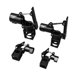 RJXHOBBY 20/25/30/40mm Abrazadera de Tubo de Aleación de Aluminio Tipo Paraguas para Brazo de Dron, Conector de Tubo Tipo Paraguas, Negro - Product Image 3