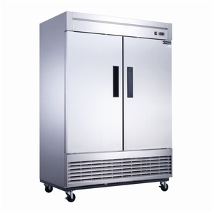 ตู้แช่แข็งสแตนเลสแบบสองประตูสำหรับร้านอาหารเชิงพาณิชย์ - Product Image 1