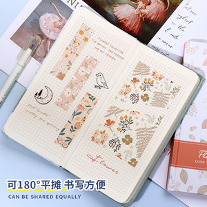 Fresco Simple grueso Tapa dura A4 semana planificador impreso cuadrícula cuaderno de alto valor portátil fresco Simple diario organizador fresco - Product Image 4