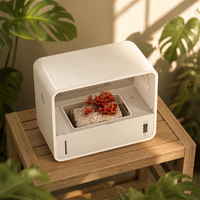 Machine intelligente de culture de champignons d'intérieur avec lumière LED à spectre complet, humidificateur ultrasonique, équipement de culture écologique