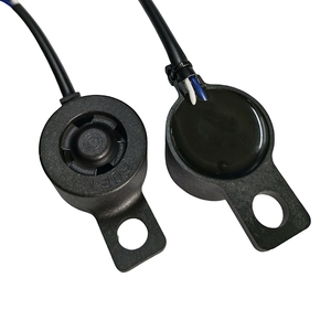 Zumbador 3322 de 12V, 3700Hz, 100dB, de Alto Decibelio, Externo, Resistente al Agua, Piezoeléctrico Pasivo con Cable - Product Image 1