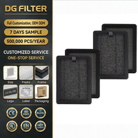 Filter HEPA 3-in-1 Karbon Aktif USB Pengganti untuk Penggunaan Rumah Tangga SimPure AP3J9 Redypure JR6 Membrane Solutions 2J8-4 Pack