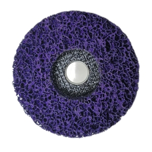 Disco de tira de polietileno de carburo de silicio, 100/115/125/150mm, púrpura, negro, azul, rueda abrasiva, removedor de óxido de pintura, disco de tira limpia - Product Image 2
