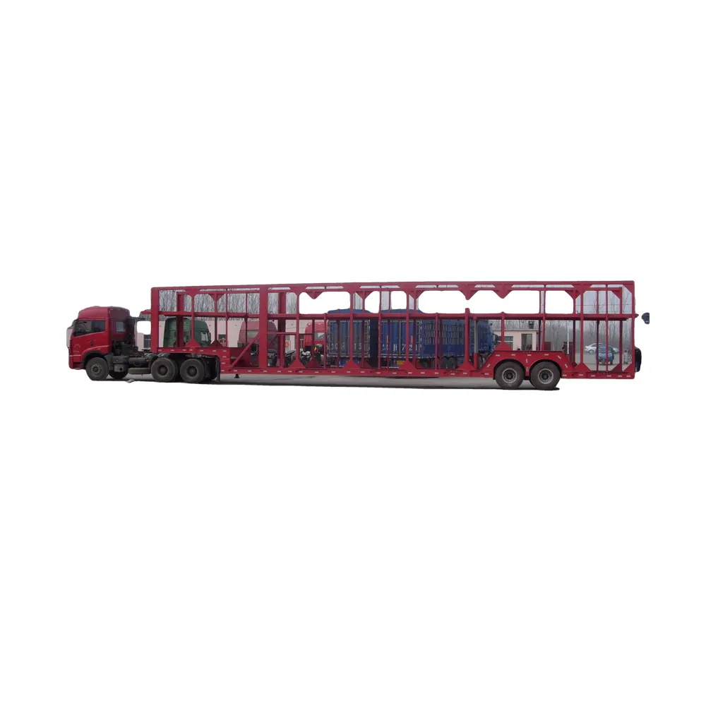 Car carrier for 12 units cars transportation and carrier with double floor