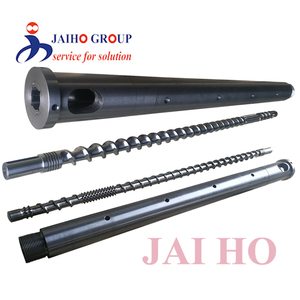 สกรูไบเมทัลลิกแบบแข็งพิเศษสำหรับเครื่องอัดรีดฟิล์มเป่าลม HDPE/LDPE/LLDPE อะไหล่เครื่องจักรพลาสติกและยาง - Product Image 4