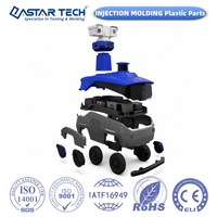 Robot de Patrulla de Seguridad Autónomo, Moldeo por Inyección de Piezas de Plástico, Fábrica OEM para Seguridad en el Hogar y el Jardín