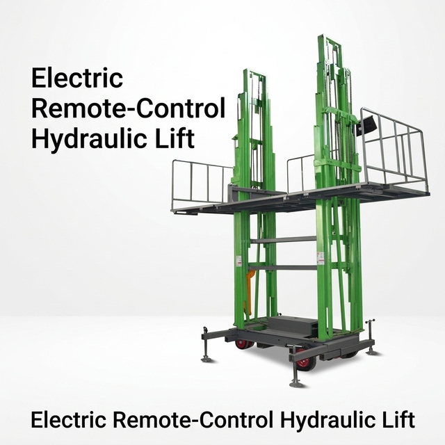 Electric Remote Control Hydraulic Lifting 6/7/8/9/10/11/12 M Capacity 1000 kg New Home Elevators 2M Lifting Height for Sale