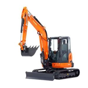 Mini-excavatrice U55-4 de 5 tonnes, meilleur prix, pour usage urbain et agricole, d'origine japonaise, faible nombre d'heures, certifiée CE, en stock en Chine - Product Image 1