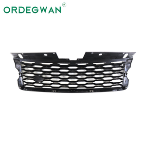 Rejilla Todo Negro Lr055880 rejillas protector coche cromo parrilla delantera automóvil malla para Land Rover Range Rover <span class=keywords><strong>Vogue</strong></span> 2016 - Product Image 4