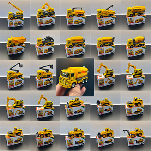 ของเล่นเด็ก รถบรรทุก รถเครน รถผสมปูน รุ่นจำลองอัลลอยด์ ขนาด 1:64 ซีรีส์เมืองวิศวกรรม - Product Image 3