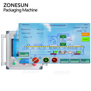 Máquina de Envasado al Vacío ZONESUN ZS-VPK420, Servoautomática, para Formar Película Estirable para Alimentos, Termoformado y Sellado por Calor - Product Image 2