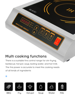 Cuisinière électrique à induction portable à brûleur unique Cuisinière à induction de cuisine
