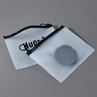 Sacs de rangement transparents personnalisés en PVC Sacs en plastique étanches pour câble de données, chargeur de vêtements, lanière de clés de maquillage Sacs en plastique pour insigne de bijoux