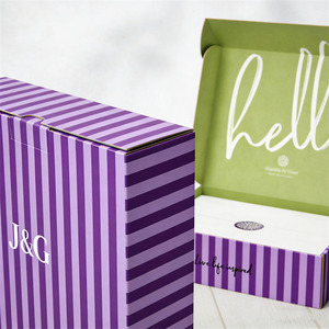 Muestra Gratuita de Cajas Postales Plegables para Avión, Cajas de Cartón Corrugado con Logotipo Personalizado para Envíos de Negocios en Línea - Product Image 3