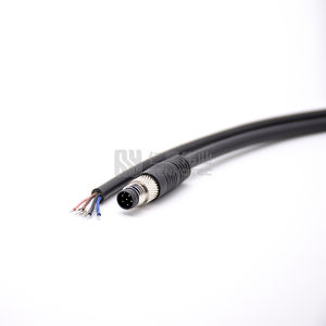 M8-Kabel 6-poliger 5M-umspritzter Stecker rechtwinklig über geformt M5 M8 M12 M16 M23-Stecker Wasserdichtes Kabel - Product Image 3