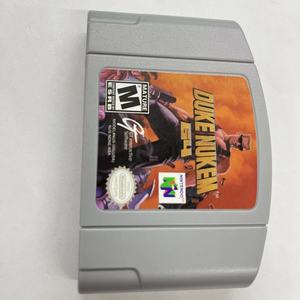 Tarjetas N64 <span class=keywords><strong>Duke</strong></span> <span class=keywords><strong>Nukem</strong></span> 64 EE. UU. NTSC Versión Cartucho de videojuego de 64 bits Regalos de Navidad Idioma inglés - Product Image 6