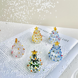 Ornements de <span class=keywords><strong>sapin</strong></span> de Noël massif Art déco glacé Cadeaux créatifs pour enfants Décorations transfrontalières <span class=keywords><strong>en</strong></span> verre - Product Image 3