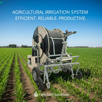 Système d'irrigation agricole 2026 avec dévidoir de tuyau et canon d'arrosage