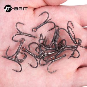 SKU Unterschied liche Form Mehrere Größen Angeln Drillinge Kohlenstoffs tahl Zinn beschichtung Dreifach haken Salzwasser 3x Drillings haken Angeln - Product Image 4