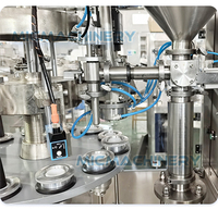 Machine de remplissage et de scellage automatique de tubes à haute vitesse pour pâtes à haute viscosité, dentifrice, crème cosmétique