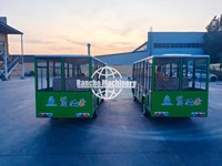 Bus électrique miniature RC Classic 10 places, design unique, batterie au plomb-acide, vitesse maximale de 60 km/h, temps de charge de 5 à 7 heures, personnalisable