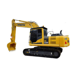 Original japonés de alta calidad para excavadora Komatsu PC220 Capacidad de 22 toneladas con motor de gran potencia y motor a la venta - Product Image 1
