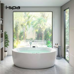 Bañera Ovalada Acrílica Independiente Passion Plus para Uso en Interiores en Hoteles y Villas - Product Image 3