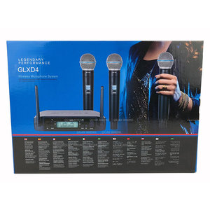 Microphone à condensateur cardioïde sans fil GLXD4 <span class=keywords><strong>GLXD24</strong></span> BETA58 BETA58A avec suppression du bruit pour les spectacles sur scène, les DJ et les discours - Product Image 6