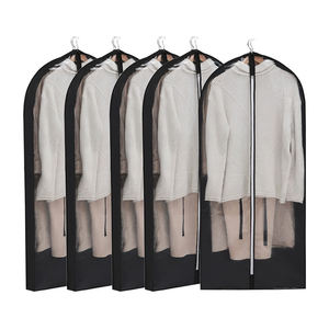 Bolsa de traje de ropa PEVA duradera de alta transparencia, bolsa de vestir reutilizable, cubierta antipolvo para ropa - Product Image 1