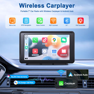 Pantalla CarPlay de 7 ", Kits de Monitor de cámara trasera de electrónica automotriz Android, módulo de Audio actualizado, altavoz incorporado Bluetooth FM - Product Image 2