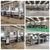 Four à pain industriel en spirale, four tunnel automatique pour la production de pain, de pain pita, ligne de production de pain, four de cuisson, machine à rôtir