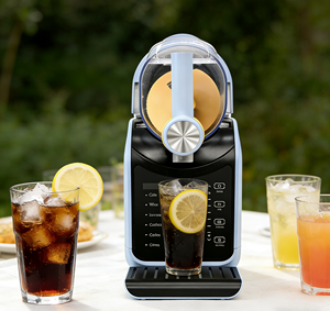 Machine à slush portable OEM YX1801, machine à slush automatique pour usage domestique, 200W, capacité de 1,8L, machine à boissons glacées - Product Image 1