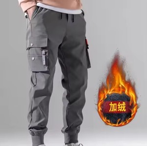 Wholesale <strong>Summer</strong> Trend Multi-pocket Plus Size Polyester Fibre Custom <strong>Men's</strong> <strong>Trousers</strong> Casual Cargo Pants - Product Image 4