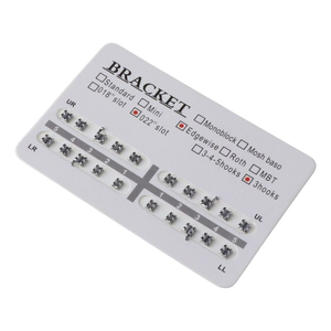 Apparecchi ortodontici Decare Roth, bracket dentali ortodontici autoleganti in metallo con certificazione CE, apparecchi per denti, garanzia 3 anni, 50 pezzi - Product Image 5