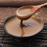 L-C072 L.EANG Pâte de Tahini 100% Pure de Sésame Grade A Certifiée HACCP Saveur Riche & Texture Crémeuse pour Boulangerie Sauces Cuisine