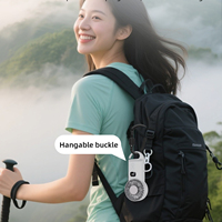Kipas Pendingin Mini Portabel AntarcChill USB Rechargeable untuk Perjalanan Luar Ruangan, Kipas Kecepatan Tinggi & Gadget Pendingin