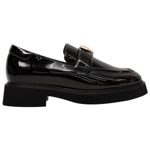 Mocasines de Plataforma con Hebilla de Corazón para Mujer Ann'S, Zapatos de Charol - Product Image 1