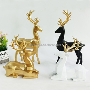 Escultura de fruta en forma de piña para Decoración de mesa, artesanía dorada, negra y blanca, tienda de casa, mesa de habitación, precio de fábrica, venta al por mayor, 3 tamaños - Product Image 5